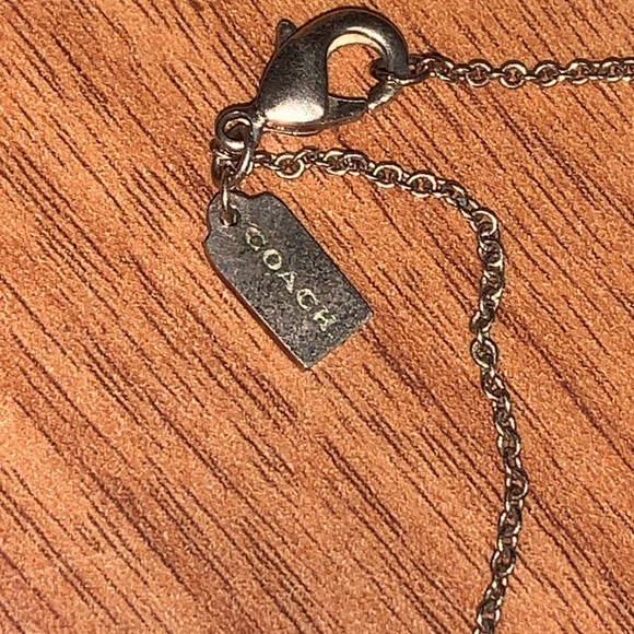 Coach Pave Signature Necklace - Picture 7 of 8